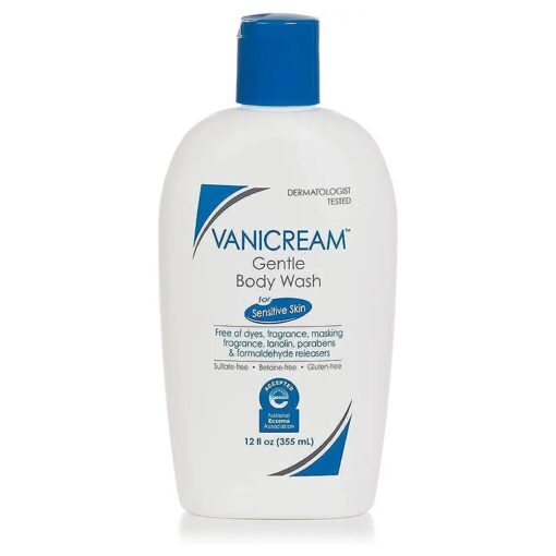 Vanicream Gentle Body Wash -12 fl oz - Formulated Without Common Irritants for Those with Sensitive Skin