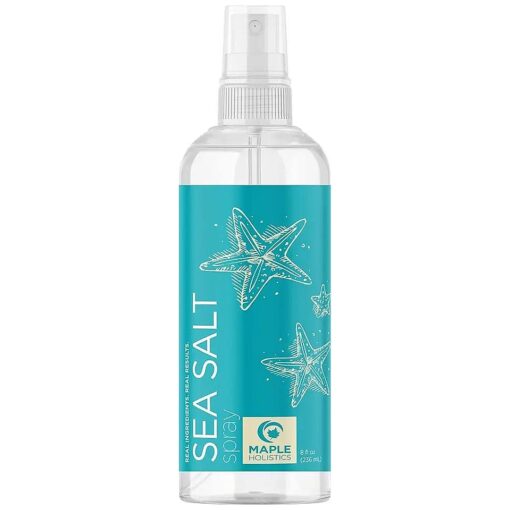 Volumizing Sea Salt Spray for Hair - Texturizing Beach Waves Spray & Hair Mist Curl Activator - Non Sticky Styling Beach Hair Spray for Men and Women with Nourishing Sea Kelp Extract and Argan Oil 8oz