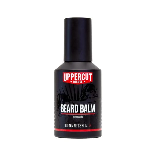 Uppercut Deluxe Conditioning Beard Balm for Control & Natural Shine, 3.38 fl.oz., White