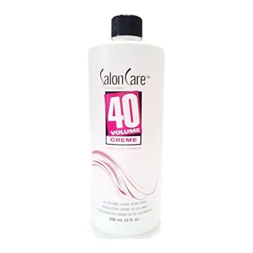 Salon Care 40 Volume Creme Developer 32 oz .