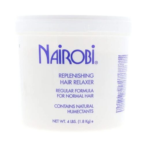 Nairobi Replenishing Hair Relaxer Regular Formula for Normal Hair 64 Fl