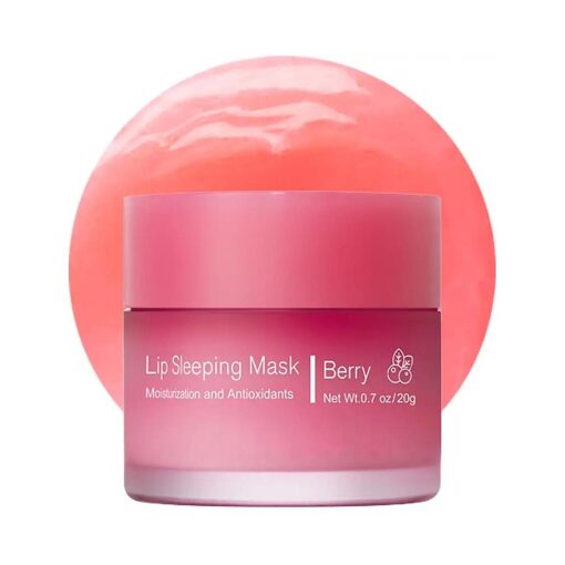 Sleeping lip mask, Nourish & Hydrate Lip Mask, Lip Balm, Lip Oil, Lip Skin Care, Hydrating, Moisturizing Lip Lines Night Sleep Anti-chapped Lip Cream ( Berry )