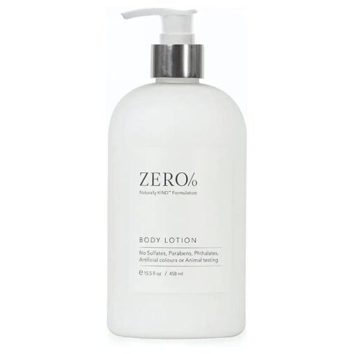 Zero % Unisex Body Lotion - 15.5oz - Light and fresh, Nourishing, Zero Parabens, Sulfates, and Phthalates