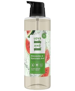 Love Beauty and Planet Plant-Based Body Wash Hydrate and Restore Skin Watermelon and Hyaluronic Acid Made with Plant-Based Cleansers and Skin Care Ingredients 32.3 fl oz