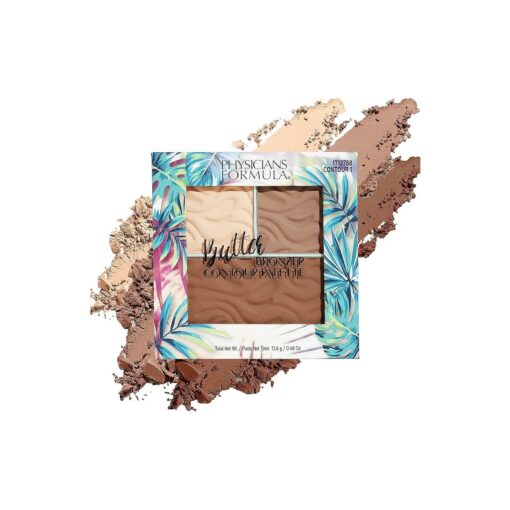 Physicians Formula Butter Bronzer Contour Palette, Light/Medium, 0.48 Ounce ( Pack of 1 )