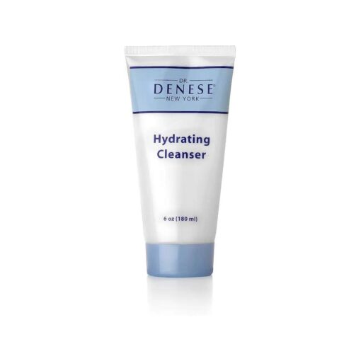 Dr. Denese SkinScience Hydrating Cleanser with Powerful Antioxidants Vitamin E, Aloe Vera Extract - Remove Make-Up, Dirt & Oil Without Drying Out Skin - Cruelty-Free - 6oz