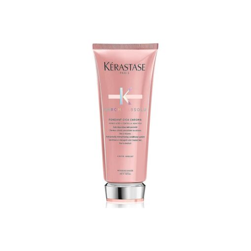 Kerastase Chroma Absolu Cica Chroma Strengthening Conditioner | For Sensitized or Damaged Color-Treated Hair | Fine To Medium, Anti-Porosity, with Lactic Acid