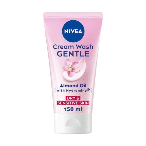 Nivea Daily Essentials Gentle Cleansing Cream Wash for Dry & Sensitive Skin ( 150ml ) by Nivea