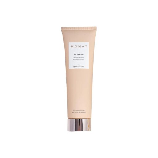 MONAT Be Gentle Creamy Cleanser -Gentle Facial Cleanser Cleanses Impurities w/out Stripping the Skin, Creamy Face Wash Gentle Cleanser, Face Moisturizer Hydrating Cleanser -Net Wt, 120 ml / 4.0 fl, oz