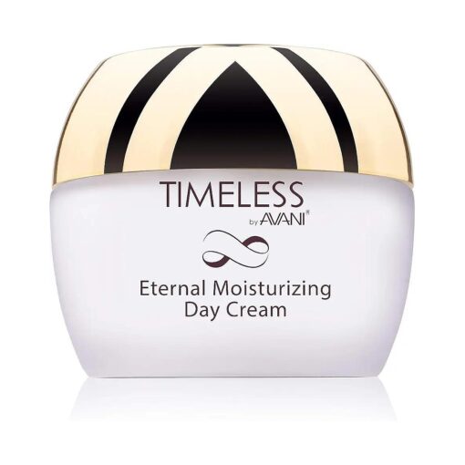 Avani Timeless Eternal Moisturizing Day Cream | Enriched with Collagen, Caviar, & Vitamin E | Smooths Wrinkles Leaving Skin Soft & Refreshed - 1.7 fl, oz .