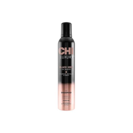 CHI Luxury Black Seed Oil Dry Shampoo, Hydrating Formula To Clean, Revitalize & Strengthen Hair, Sulfate, Paraben & Gluten-Free, 5.3 Oz