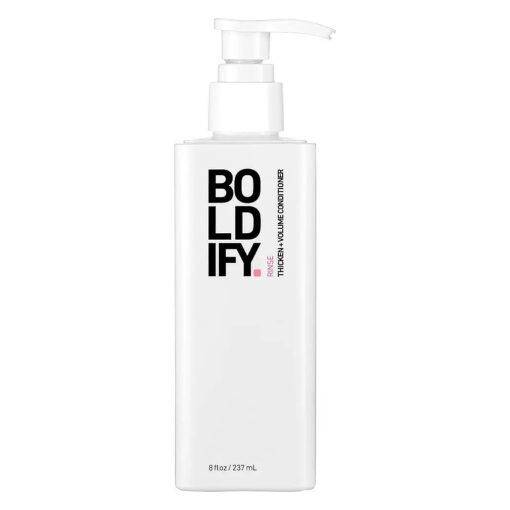 Boldify Thicken Volume Conditioner - Ultimate Hair Thickening Biotin Conditioner for Split End Repair, Weightless Nourishment & Volume, Ideal for Thinning Hair, Fine Hair & Oily Hair, For Women & Men