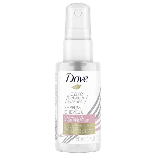 Dove Care Between Washes Hair Perfume Hair Fragrance For Sweat and Odors Go Active Hair Product for 24 Hour Protection 1.7 oz