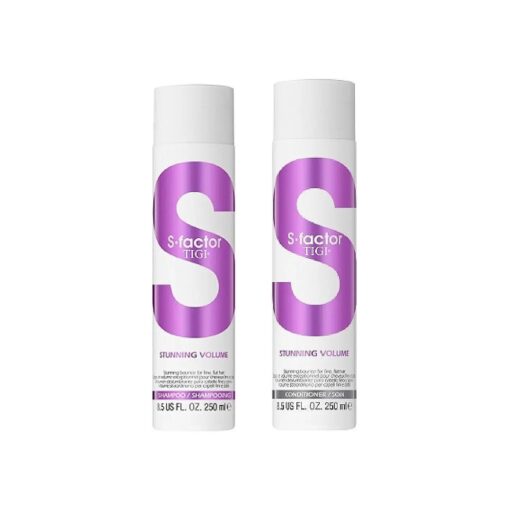 Tigi S Factor Stunning Volume Shampoo & Conditioner 8.5 Oz