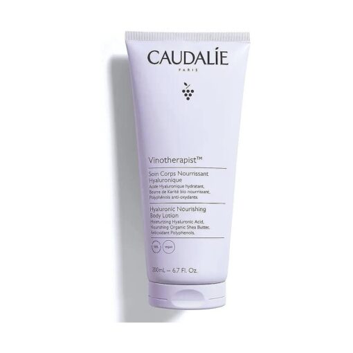 Caudalie Vinotherapist Nourishing Hyaluronic Body Lotion with Shea Butter and Hyaluronic acid, 6.7 Fl Oz