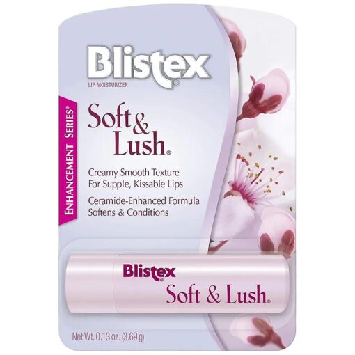 Blistex Soft & Lush Lip Balm, 0.13 oz ( Pack of 8 )