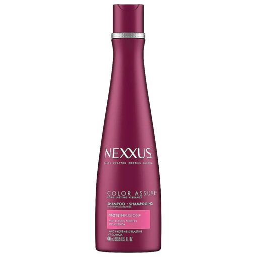 Nexxus Hair Color Assure Sulfate-Free Shampoo with ProteinFusion, For Color Treated Hair Color Shampoo 13.5 oz