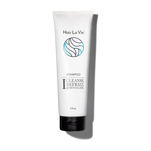 Hair La Vie Shampoo for Growth, Volume & Scalp Health | Naturally-Derived with Tea Tree & Peppermint Oil plus Keratin & Saw Palmetto | Sulfate & Paraben Free | 9 Fl Oz .