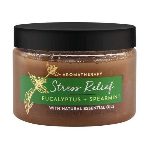 Bath & Body Works Eucalyptus Spearmint Stress Relief Sugar Body Scrub 13 Ounce