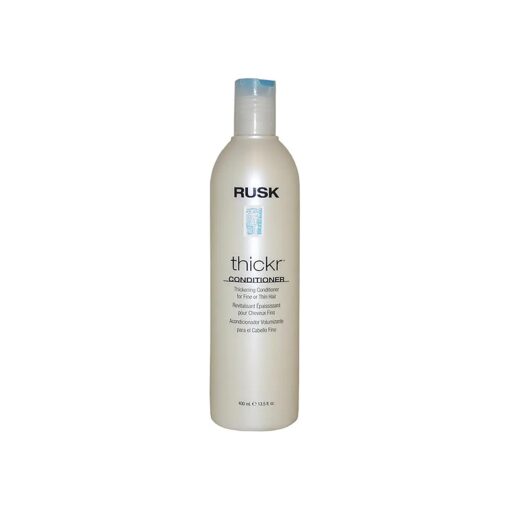 RUSK Designer Collection Thicker Thickening Conditioner for Fine or Thin Hair, 13.5 Oz, Daily-Use Thickening Conditioner that Strengthens and Repairs, Gives Full-Bodied Appearance