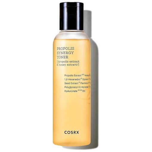 COSRX Full Fit Propolis Synergy Toner, 150ml / 5.07 fl.oz | Instant Moisture Boosting Toner, Propolis 72.6 % Honey 10.7 % Panthenol, Korean Skin Care