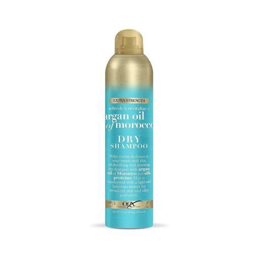 OGX Refresh Revitalize Extra Strength Dry Shampoo, Argan Oil of Morocco, 5 Ounce