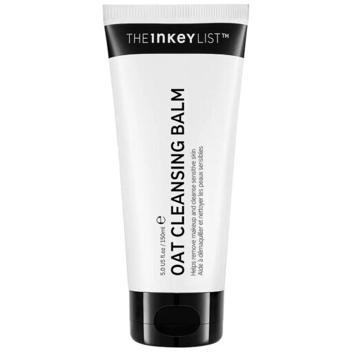 The INKEY List Oat Cleansing Balm, Rich Balm Removes Makeup and Impurities, Reduces Redness, 5.0 fl oz