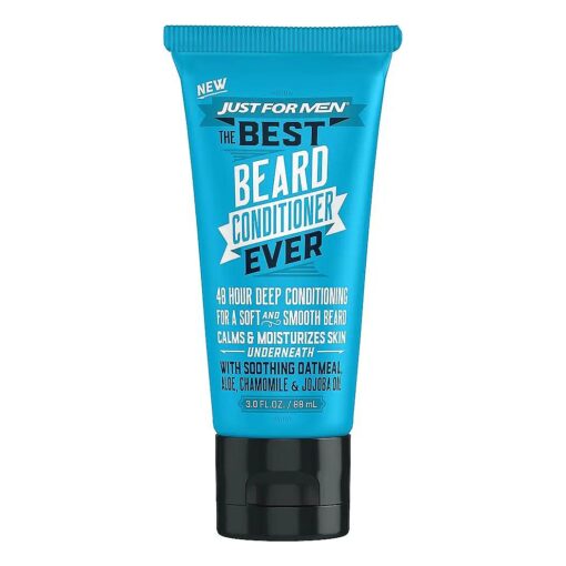 Just For Men The Best Beard Conditioner Ever, Made with Oatmeal, Aloe, Chamomile, and Jojoba Oil, 3 Fluid Ounce