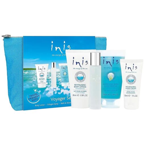 Inis the Energy of the Sea Voyager Gift Set with Cosmetic Bag