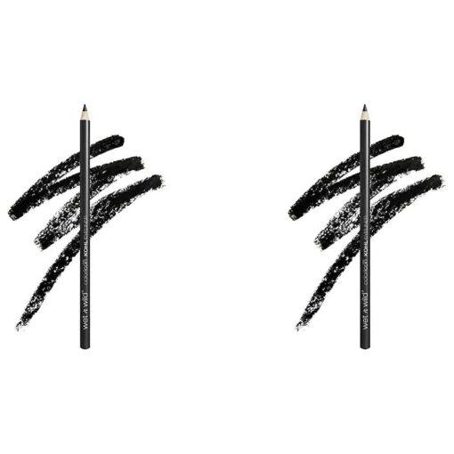 wet n wild Color Icon Kohl Eyeliner Pencil Baby 's Got Black ( Pack of 2 )