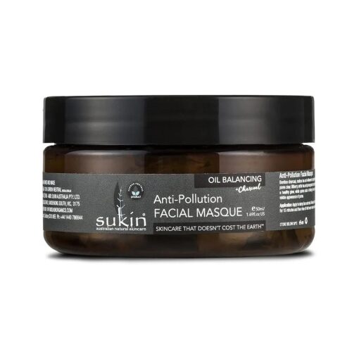 SUKIN Oil Balancing Charcoal Facial Masque, 100 ML