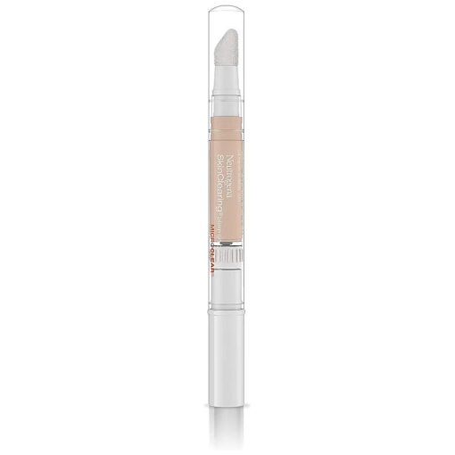 Neutrogena SkinClearing Blemish Concealer Face Makeup with Salicylic Acid Acne Medicine, Non-Comedogenic and Oil-Free Concealer Helps Cover, Treat & Prevent Breakouts, Medium 15, .05 oz