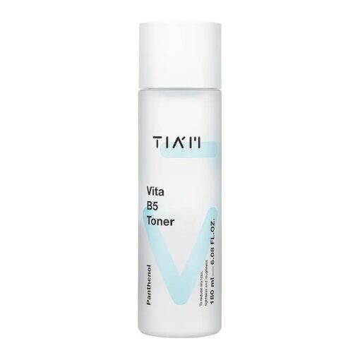 TIAM Vita B5 Toner, Deep Hydrating Toner Korean, Low pH Toner for Dry Sensitive Skin, Toner for Combination Skin, b5 Vitamin, Alcohol Free, Fragrance Free, 6.1 Fl Oz