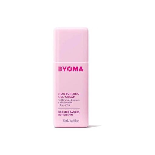 BYOMA Moisturizing Gel Cream - Barrier Repair Cream/Gel Face Lotion with Niacinamide and Green Tea - Ceramide Face Moisturizer for Dry Skin - Alcohol Free, Oil Free Face Moisturizer - 1.69 fl, oz