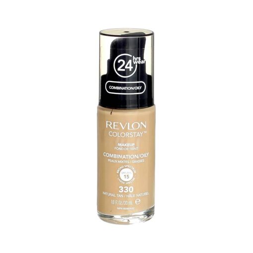 Revlon Colorstay Makeup for Combination/Oily Skin SPF 15, Natural Tan, 1 Fluid Ounce