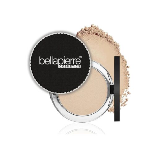 bellapierre Compact Mineral Foundation SPF 15 | Vegan & Cruelty Free | Full Coverage | Hypoallergenic & Safe for All Skin Types | Oil & Talc Free - 0.35 Oz - Ivory