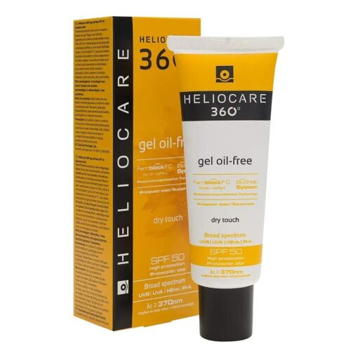 360 SPF 50+ Oil-Free Gel 50ml - UVA and UVB Rays Protector - Sun Care