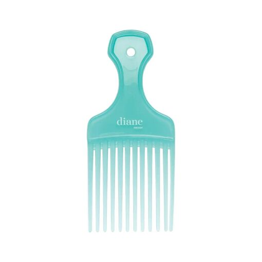 Diane oil-infused lift comb, 6-1/4", green, DBC024