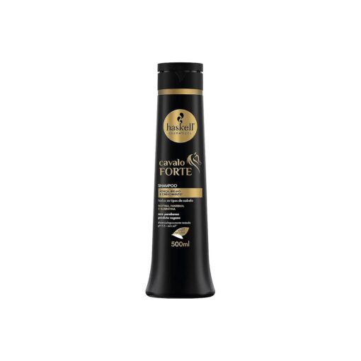 Haskell - Linha Cavalo Forte - Shampoo Forca e Brilho 500 Ml - ( Strong Horse Collection - Strength and Shine Shampoo 16.90 Fl Oz )