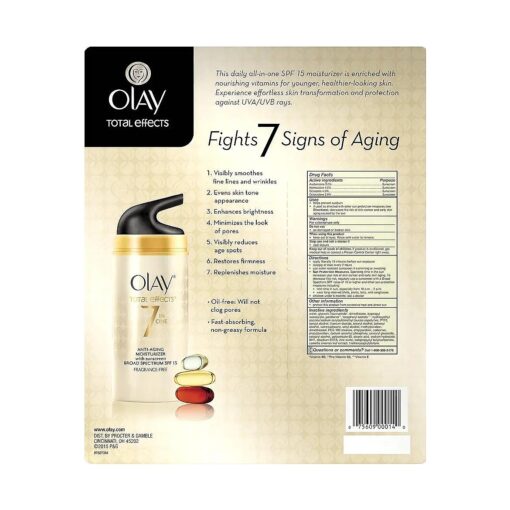 Olay Total Effects 7-in-1 Anti-aging UV Moisturizer