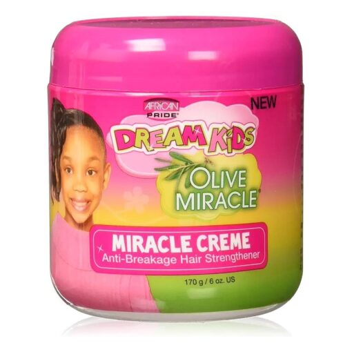 African Pride Dream Kids Olive Miracle Creme, 6 Ounce