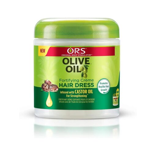 Ors Olive Oil Creme Hair Dress 6 Ounce Jar ( 177ml ) ( 3 Pack )