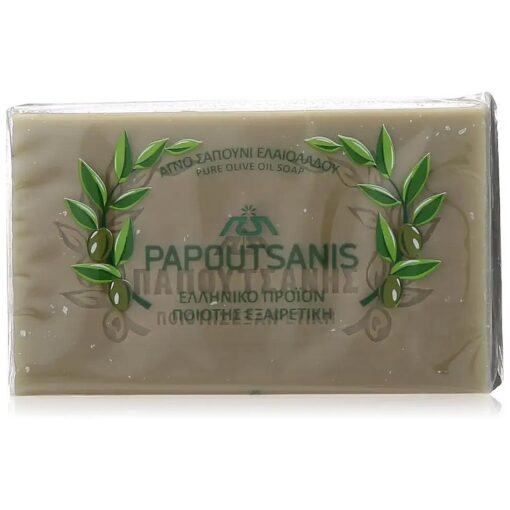 Olive Oil Soap, Papoutsanis, CASE ( 6 x 125g )