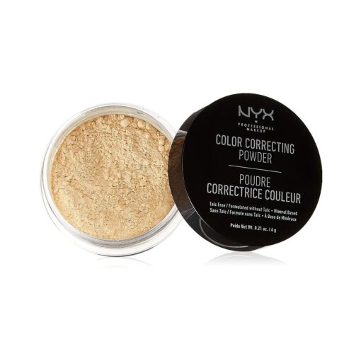 NYX PROFESSIONAL MAKEUP Color Correcting Powder, Banana, 0.21 Ounce