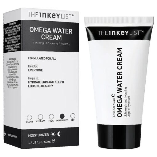 The INKEY List Omega Water Cream Moisturizer, 1.69 fl oz