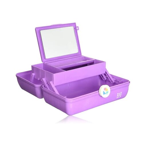 Caboodles On-The-Go Girl Purple Marble Vintage Case, 1 Lb