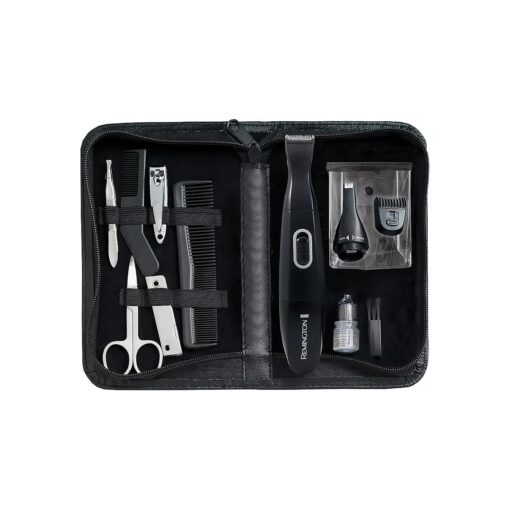 Remington Precision Grooming Travel Kit, Black