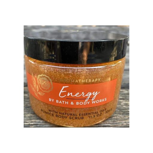 Bath & Body Works Aromatherapy Energy Orange Ginger Sugar Scrub 13 fl oz