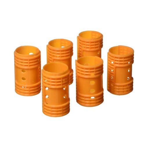 Snap On Magnetic Roller, Orange, 1.5"