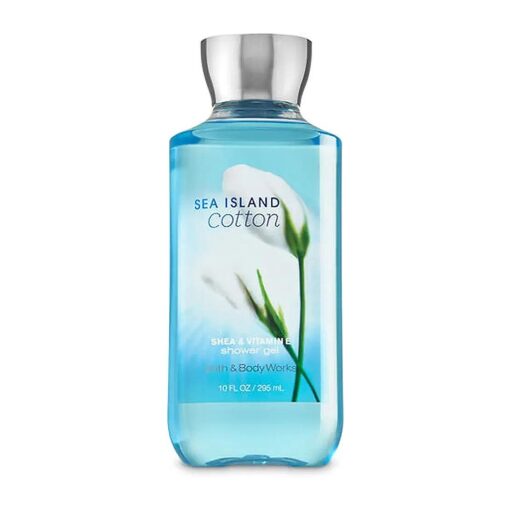 Bath Body Works Sea Island Cotton 10.0 oz Shower Gel